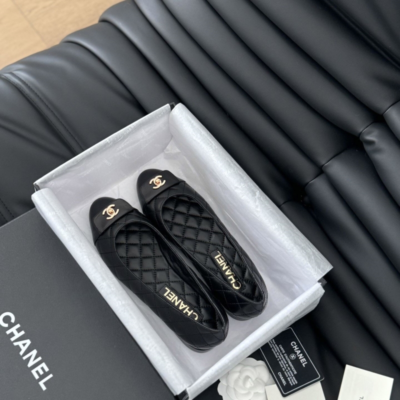 Ch*el flat shoes